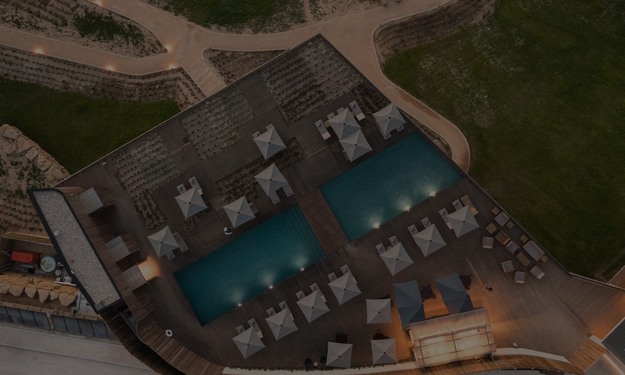 Immerso Hotel***** - Arial view